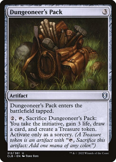 Commander Legends: Battle for Baldur's Gate - 312 - Dungeoneer's Pack - Uncommon - C - Foil