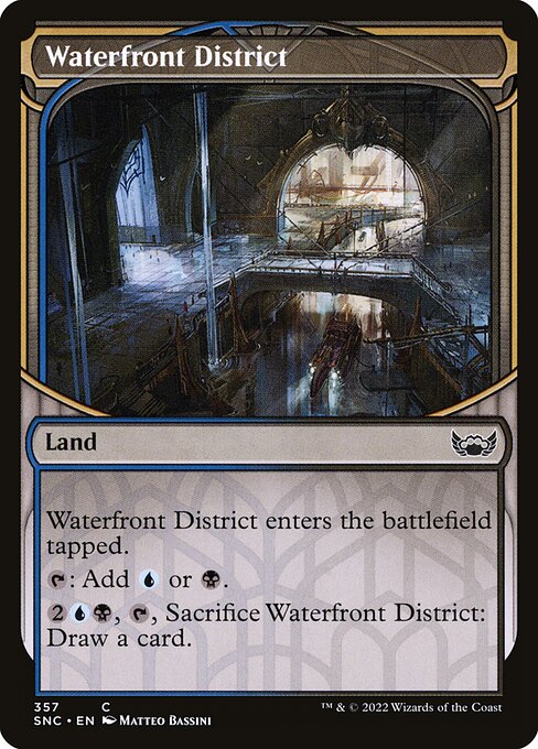 Streets of New Capenna - 357 - Waterfront District - Common - C - Non-foil
