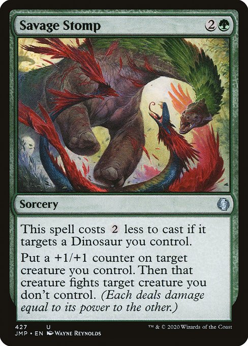 Jumpstart - 427 - Savage Stomp - Uncommon - G - Non-foil