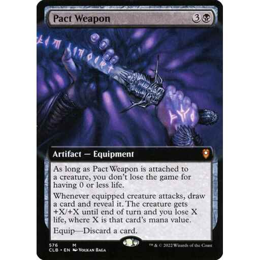 Commander Legends: Battle for Baldur's Gate - 576 - Pact Weapon - Mythic - B - Foil