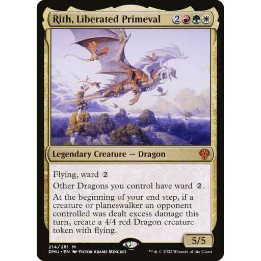 Dominaria United - 214 - Rith, Liberated Primeval - Mythic - Multi - Foil