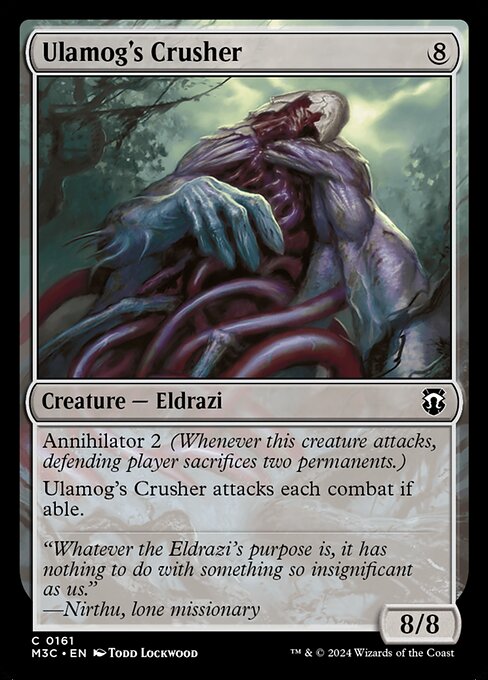 Modern Horizons 3 Commander - 161 - Ulamog's Crusher - Common - C - Non-foil