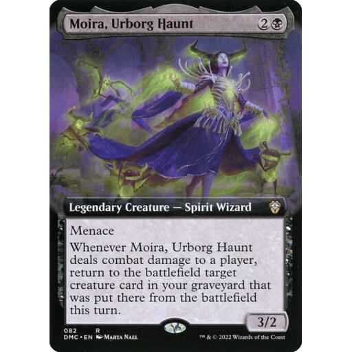 Dominaria United Commander - 82 - Moira, Urborg Haunt - Rare - B - Non-foil
