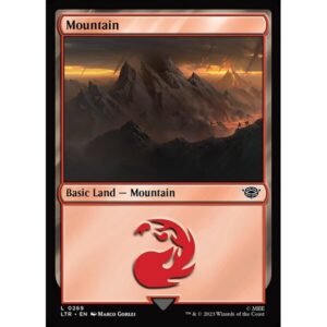 The Lord of the Rings: Tales of Middle-earth - 269 - Mountain - Common - C - Foil