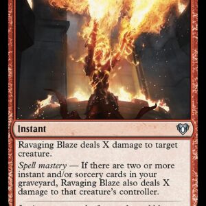 Commander Masters - 250 - Ravaging Blaze - Uncommon - R - Non-foil