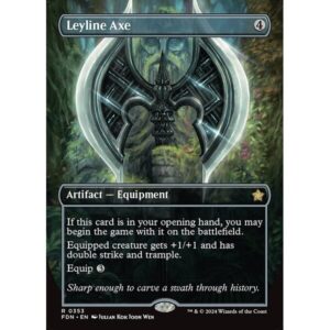 Foundations - 353 - Leyline Axe - Rare - C - Non-foil