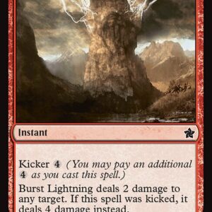 Foundations - 192 - Burst Lightning - Common - R - Foil