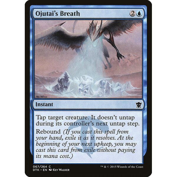 Dragons of Tarkir - 67 - Ojutai's Breath - Common - U - Foil