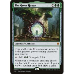 Throne of Eldraine - 161 - The Great Henge - Mythic - G - Foil