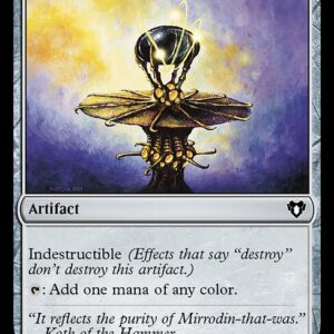Commander Masters - 378 - Darksteel Ingot - Common - C - Non-foil