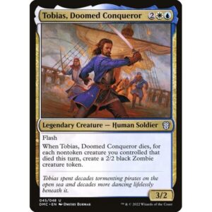 Dominaria United Commander - 45 - Tobias, Doomed Conqueror - Uncommon - WU - Non-foil