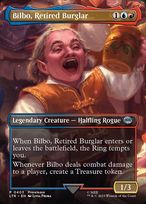 The Lord of the Rings: Tales of Middle-earth - 403 - Bilbo, Retired Burglar - Uncommon - UR - Non-foil