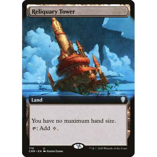Commander Legends - 710 - Reliquary Tower - Uncommon - C - Foil