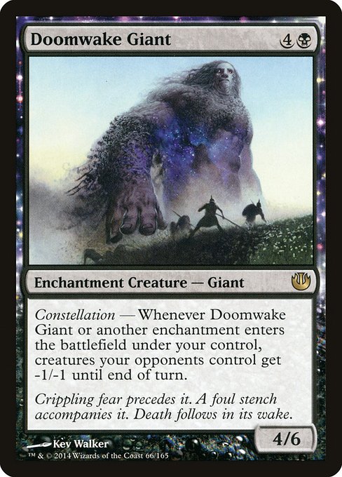 Journey into Nyx - 66 - Doomwake Giant - Rare - B - Foil (Front)