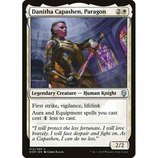 Dominaria - 12 - Danitha Capashen, Paragon - Uncommon - W - Foil