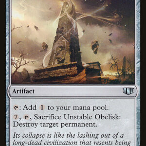 Commander 2014 - 58 - Unstable Obelisk - Uncommon - C - Non-foil (Front)