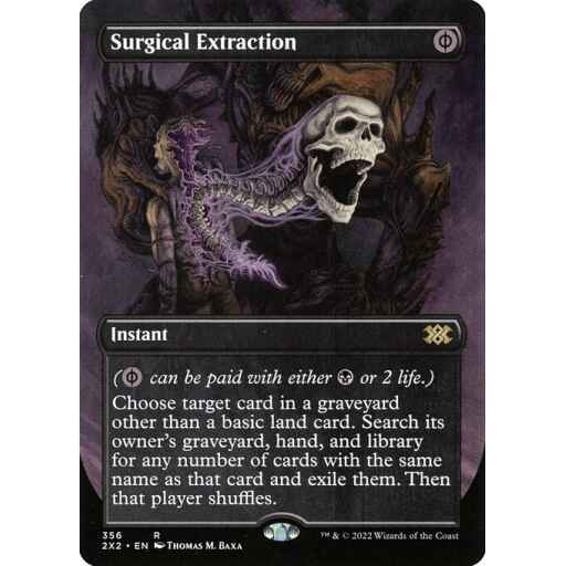 Double Masters 2022 - 356 - Surgical Extraction - Rare - B - Foil