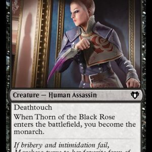 Commander Masters - 190 - Thorn of the Black Rose - Common - B - Foil