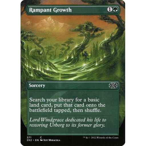 Double Masters 2022 - 371 - Rampant Growth - Common - G - Foil