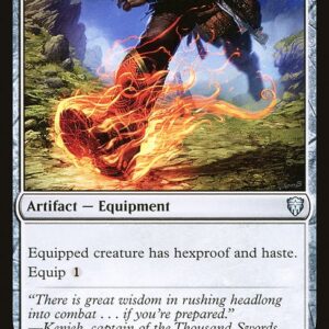 Commander Legends - 474 - Swiftfoot Boots - Uncommon - C - Non-foil