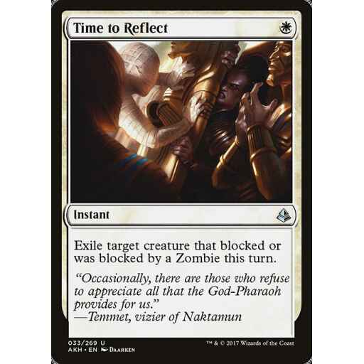 Amonkhet - 33 - Time to Reflect - Uncommon - W - Non-foil