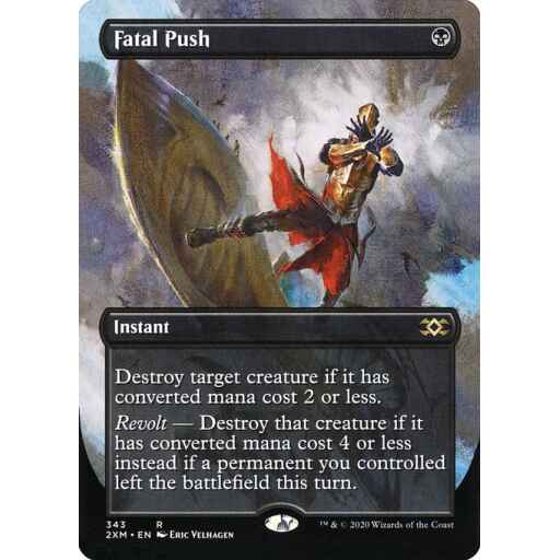 Double Masters - 343 - Fatal Push - Rare - B - Non-foil