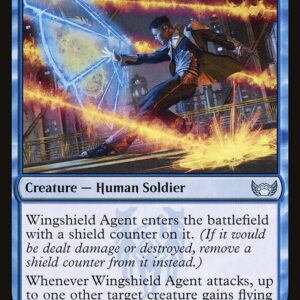 Streets of New Capenna - 64 - Wingshield Agent - Uncommon - U - Non-foil
