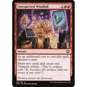 Adventures in the Forgotten Realms - 164 - Unexpected Windfall - Common - R - Non-foil