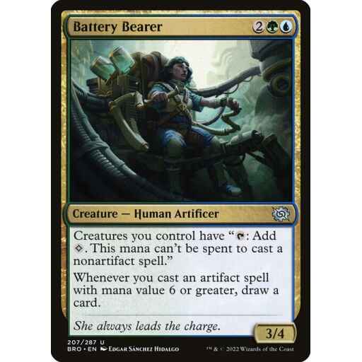 The Brothers' War - 207 - Battery Bearer - Uncommon - UG - Non-foil