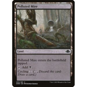 Dominaria Remastered - 253 - Polluted Mire - Common - C - Foil