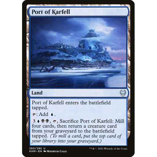 Kaldheim - 265 - Port of Karfell - Uncommon - C - Non-foil