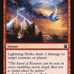 Theros - 127 - Lightning Strike - Common - R - Foil (Front)