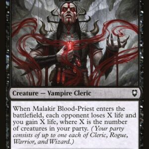 Commander Legends: Battle for Baldur's Gate - 760 - Malakir Blood-Priest - Common - B - Non-foil
