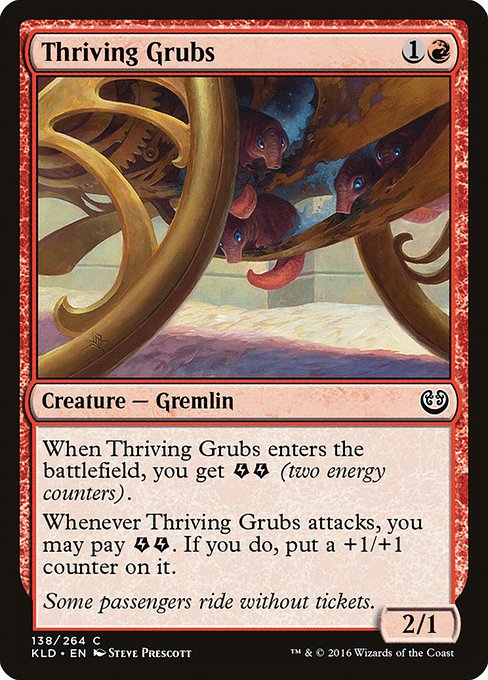 Kaladesh - 138 - Thriving Grubs - Common - R - Non-foil (Front)