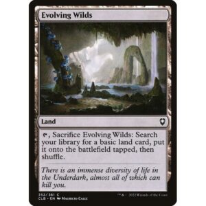 Commander Legends: Battle for Baldur's Gate - 352 - Evolving Wilds - Common - C - Non-foil
