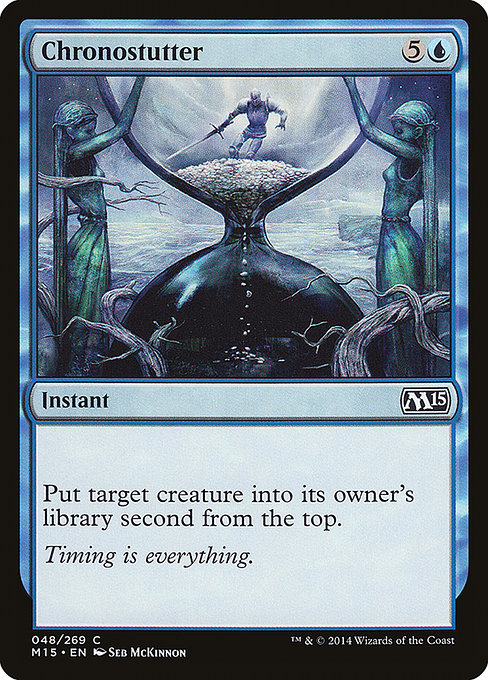 Magic 2015 - 48 - Chronostutter - Common - U - Non-foil