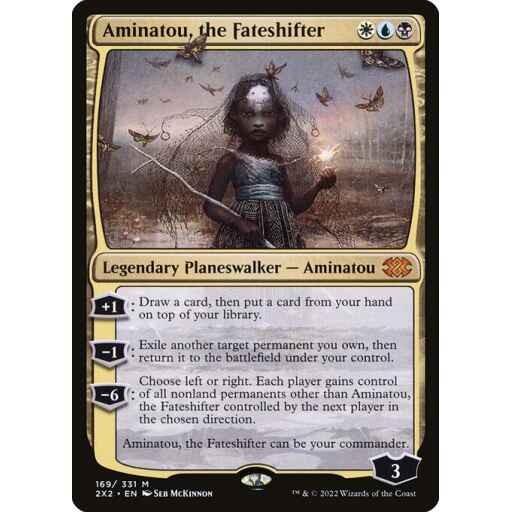 Double Masters 2022 - 169 - Aminatou, the Fateshifter - Mythic - Multi - Non-foil