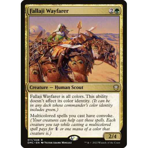 Dominaria United Commander - 11 - Fallaji Wayfarer - Rare - Multi - Non-foil