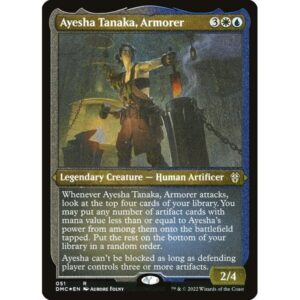 Dominaria United Commander - 51 - Ayesha Tanaka, Armorer - Rare - WU - Non-foil
