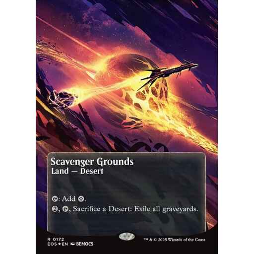 Edge of Eternities: Stellar Sights - 172 - Scavenger Grounds - Rare - C - Foil