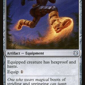 Forgotten Realms Commander - 217 - Swiftfoot Boots - Uncommon - C - Non-foil (Front)