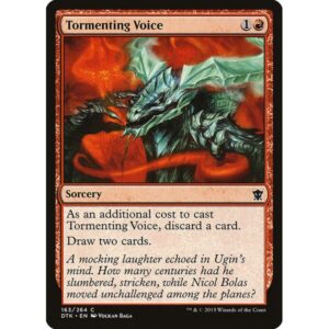 Dragons of Tarkir - 163 - Tormenting Voice - Common - R - Foil