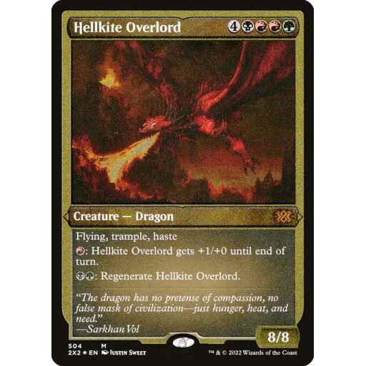 Double Masters 2022 - 504 - Hellkite Overlord - Mythic - Multi - Non-foil