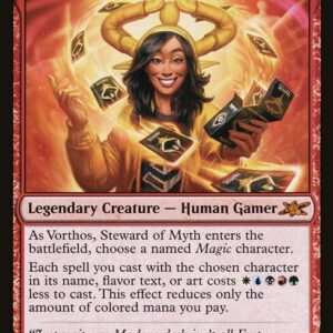 Unfinity - 126 - Vorthos, Steward of Myth - Mythic - R - Non-foil