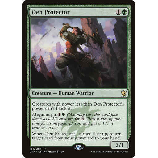 Dragons of Tarkir - 181 - Den Protector - Rare - G - Foil