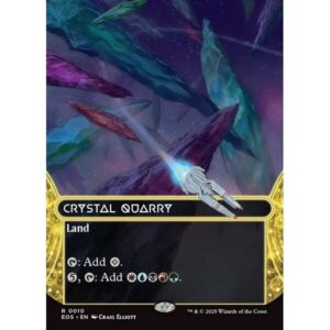 Edge of Eternities: Stellar Sights - 10 - Crystal Quarry - Rare - C - Non-foil