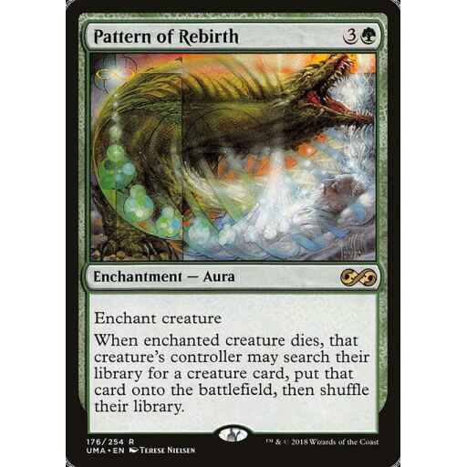 Ultimate Masters - 176 - Pattern of Rebirth - Rare - G - Foil