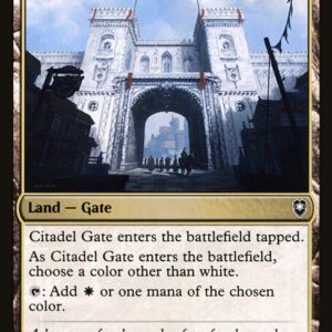 Commander Legends: Battle for Baldur's Gate - 349 - Citadel Gate - Common - C - Foil