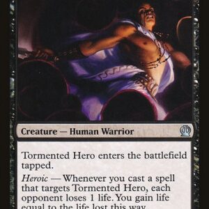 Theros - 108 - Tormented Hero - Uncommon - B - Non-foil (Front)