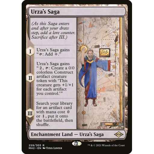 Modern Horizons 2 - 259 - Urza's Saga - Rare - C - Foil